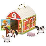 Melissa & Doug Wooden stable with locks - Activity Board