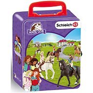 Schleich Horse Club gyűjtői bőrönd lovak számára - Bőrönd