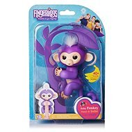Fingerlings - Mia Monkey, Purple - Interactive Toy