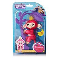 Fingerlings - Bella Monkey, Pink - Interactive Toy