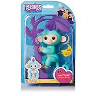 Fingerlings - Zoe Monkey, Turquoise - Interactive Toy