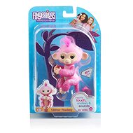 Fingerlings - Monkey Rose, Fuzzy Pink - Interactive Toy