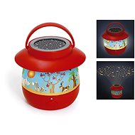 Scratch Lamp with Safari Projector - Children's Lamp