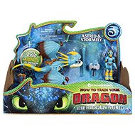 Dragons 3 Dragon and Viking - Blue - Figure