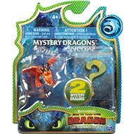 Dragons 3 Coloured Figures  - 2 in Package - Orange - Figures