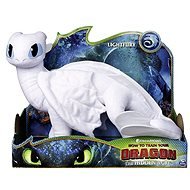 Ako vycvičiť draka 3 Veľký plyšák delux – Biely drak (Lightfury) - Plyšová hračka