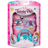 Twisty Petz 3-pack Elephants and Puppies - Children's Bracelet