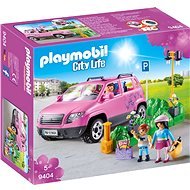 Playmobil Családi autó parkolóhellyel - Építőjáték