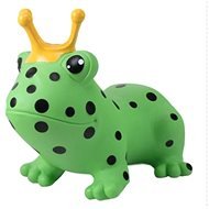 Jumpy grüner Frosch - Hüpfball / Hüpfstange