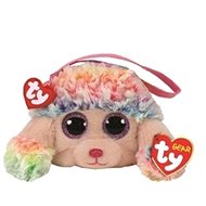TY Handbag plush poodle eyes colourful - Handbag