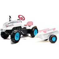 Butterfly Farmer pedal tractor with flatbed - Pedal Tractor 