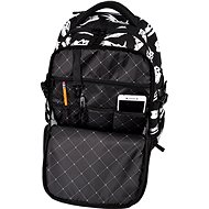 Style Backpack Black & White - School Backpack