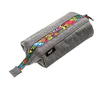 Zipit Lenny Pencil Case Grey - School Case