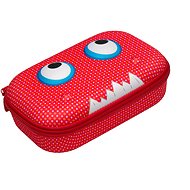 Zipit Beast box of red dots - School Case