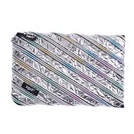 Zipit Metallic Large Silver Case - School Case