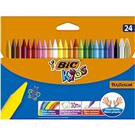 BIC Kids aus Kunststoff 24 Farben - Wachsstifte