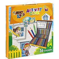 BIC Children's Case, Mix of Products 64 pcs + 36 pcs of Stickers - Creative Kit
