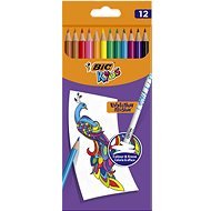 BIC radírozható színes ceruza - 12 db - Színes ceruza