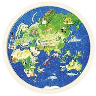 Goki Double-sided Puzzle - Globe - Jigsaw Puzzle