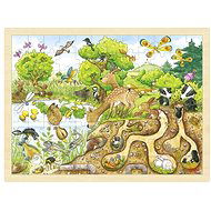 Příroda – dřevěné puzzle 96 dílů - Puzzle