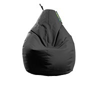 Pear Bean Bag, Black - Bean Bag