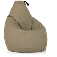 Pear Bean Bag, Beige - Bean Bag