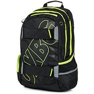Backpack OXY Sport BLACK LINE Green - School Backpack