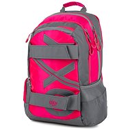 OXY Sport NEON LINE Pink backpack - School Backpack