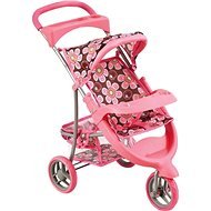 Baby carriage, pink - Doll Stroller