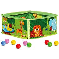 Pool with green balloons - Ball Pit