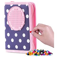 Pixie Crew School Pencil Case Blue with White Dot - Pencil Case