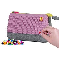 Pixie Crew Large Case Grey-pink - School Case