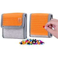 Pixie Crew Wallet Grey/Orange - Wallet