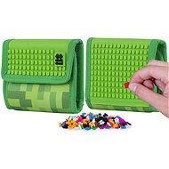 Pixie Crew wallet minecraft green and brown cube - Wallet
