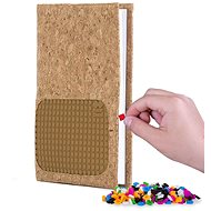 Pixie Crew notebook with a5 cork pixel cover - Notepad