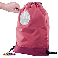 Pixie Crew bag on the back pink - Drawstring Bag