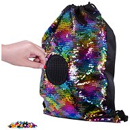 Pixie Crew back bag with sequins - Drawstring Bag