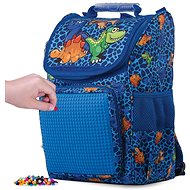 Pixie Crew School Briefcase Dino Blue - Briefcase