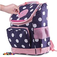 Pixie Crew Girl's Briefcase Blue for First Grade - Briefcase