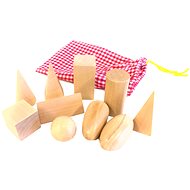 Mysterious Bag with Geometric Bodies - Didactic Toy