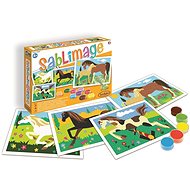 SentoSphere sablimage: sand pictures - horses - Creative Kit