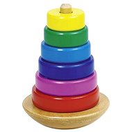 Goki Wooden Folding Tower - Sort and Stack Tower