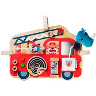 Lilliputiens - wooden panel with activities - fire truck - Soft Toy