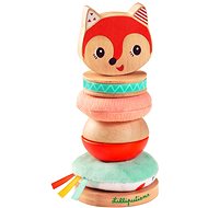 Lilliputiens - Alice the fox - stacking pyramid - Sort and Stack Tower
