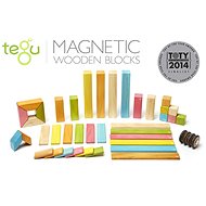 Magnetic kit TEGU Tints - 42 parts - Building Set
