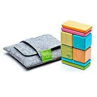Magnetic building set TEGU in pocket - Tints - 8 pcs - Building Set