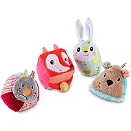 Lilliputiens - Set of 4 Textile Shapes - Forest Animals - Soft Toy