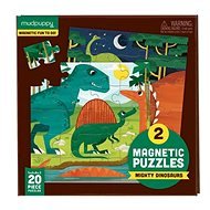 Mágneses puzzle - Dinoszauruszok - Puzzle