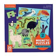Mágneses puzzle - Állatok - Puzzle