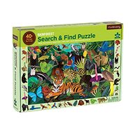 Puzzle hľadaj a nájdi – Dažďový prales (64 ks) - Puzzle